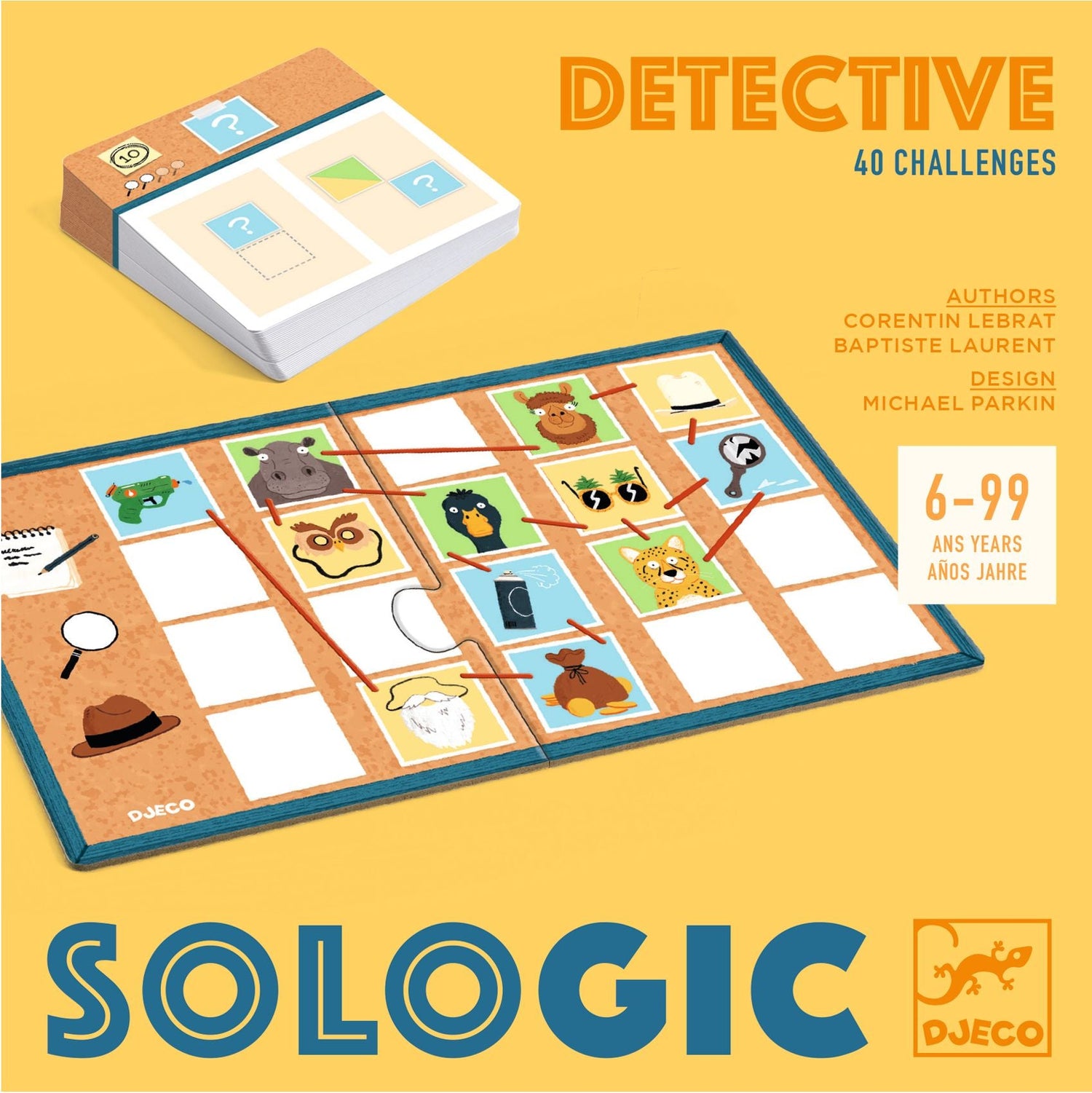 Jocuri de logică - Joc de logică şi investigaţie - Detective, Sologic, 6+ ani | Djeco - 3