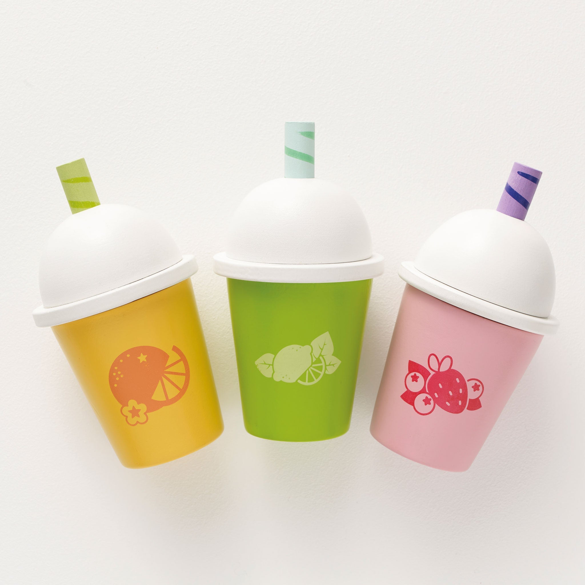 Bucătării şi accesorii pentru copii - Joc de rol Set 3 smoothie - uri din lemn, 2+ ani | Le Toy Van - 2