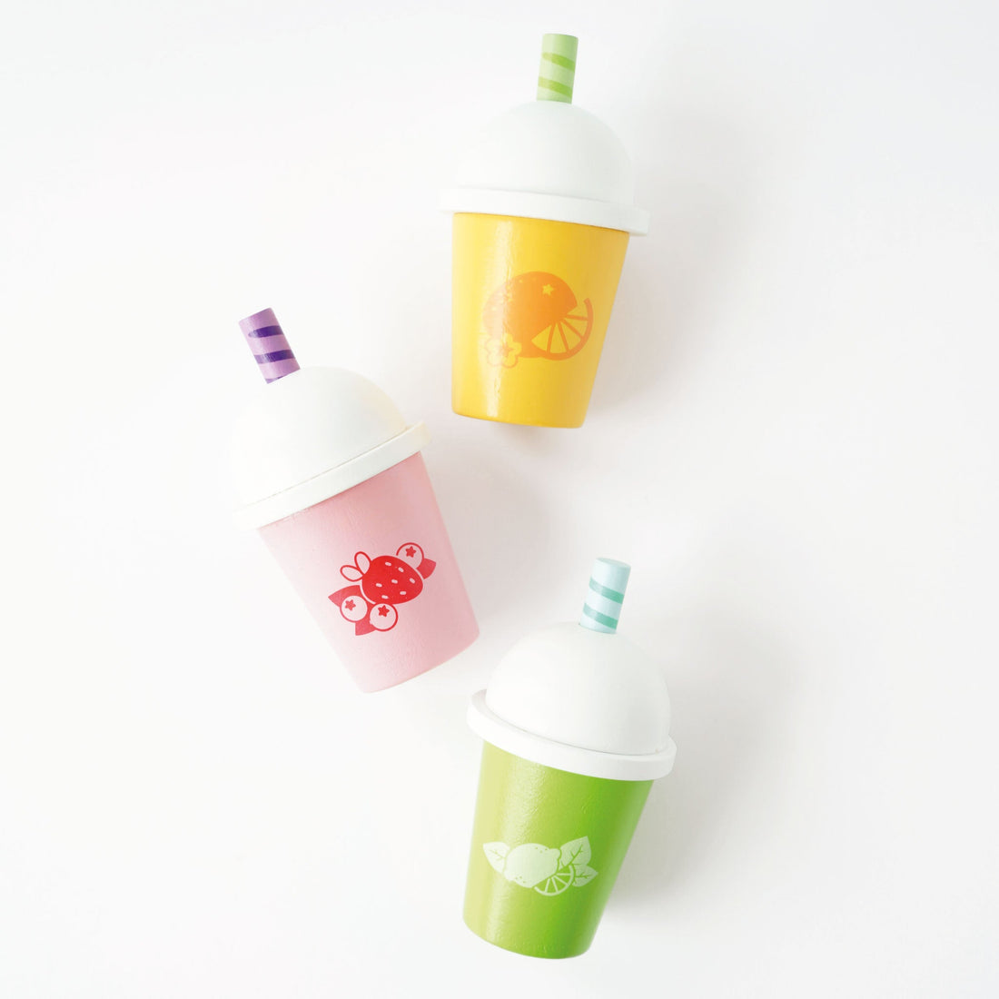 Bucătării şi accesorii pentru copii - Joc de rol Set 3 smoothie - uri din lemn, 2+ ani | Le Toy Van - 1