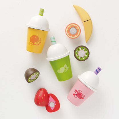 Bucătării şi accesorii pentru copii - Joc de rol Set 3 smoothie - uri din lemn, 2+ ani | Le Toy Van - 4