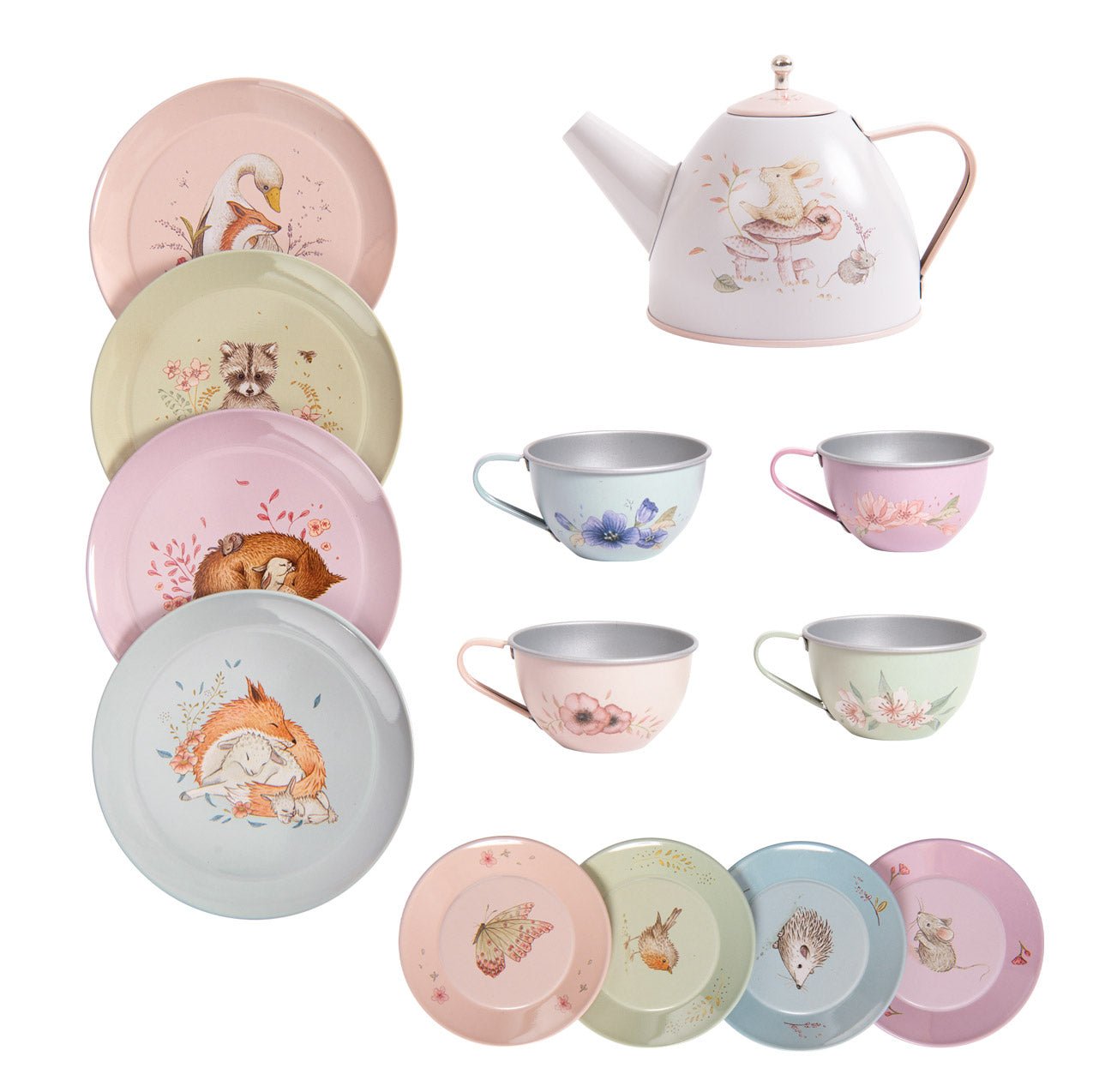 Bucătării şi accesorii pentru copii - Joc de rol Set de ceai în valiză, 3+ ani | Moulin Roty - 4