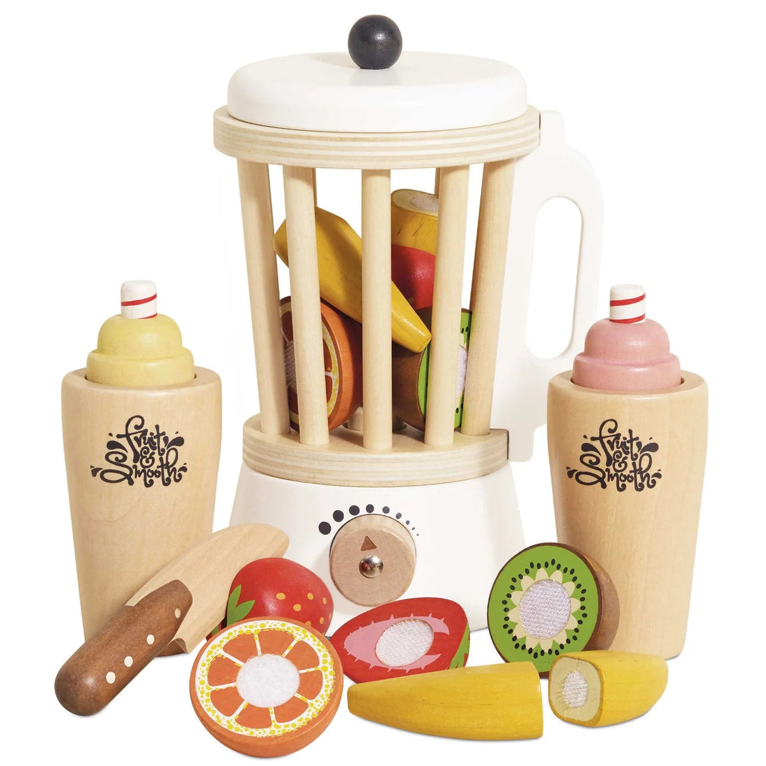 Jocuri şi jucării de rol - Joc de rol Set pentru smoothie, din lemn, 3+ ani | Le Toy Van - 1