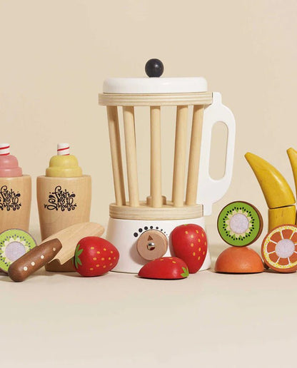 Jocuri şi jucării de rol - Joc de rol Set pentru smoothie, din lemn, 3+ ani | Le Toy Van - 6