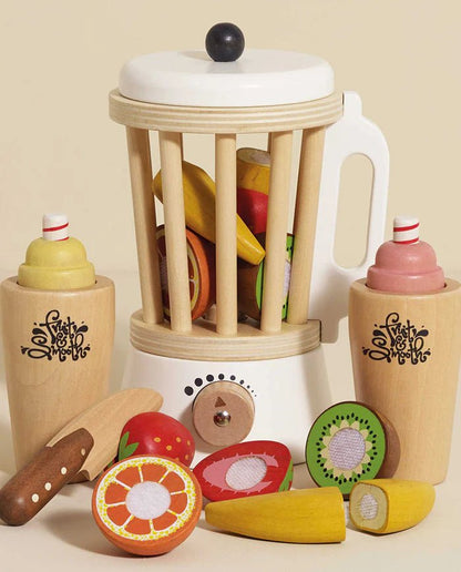 Jocuri şi jucării de rol - Joc de rol Set pentru smoothie, din lemn, 3+ ani | Le Toy Van - 5