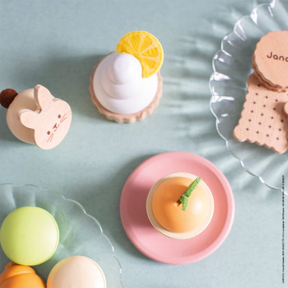 Bucătării şi accesorii pentru copii - Joc de rol Stand cu produse de patiserie, din lemn, 3+ ani | Janod - 4