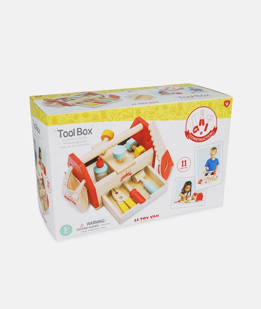 Jocuri şi jucării de rol - Joc de rol Trusă de scule din lemn, 11 piese, 3+ ani | Le Toy Van - 6