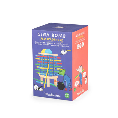 Jocuri de societate - Joc de societate - Giga Bomb, 2 - 3 jucători, 4+ ani | Moulin Roty - 5