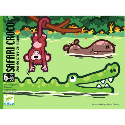 Djeco - Joc de strategie și noroc - Safari Croco, 2-5 jucători, 6+ ani | Djeco-3
