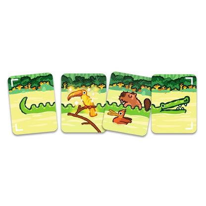 Djeco - Joc de strategie și noroc - Safari Croco, 2-5 jucători, 6+ ani | Djeco-2