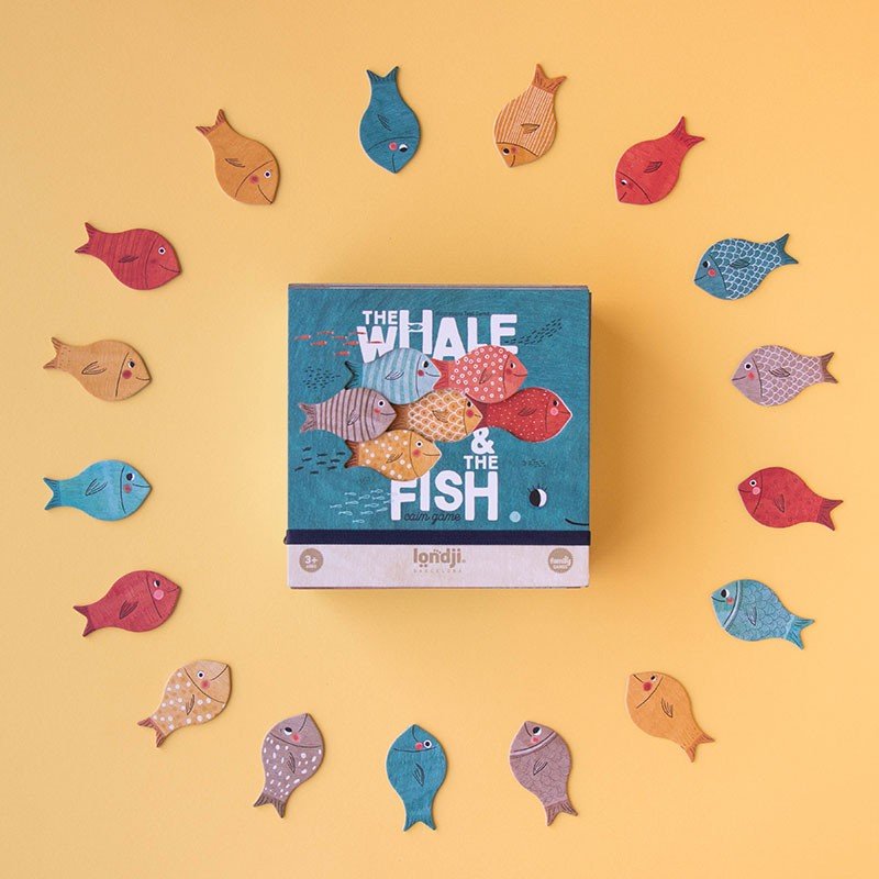 Joc educativ "Calmul din ocean - Jocul peștilor" | Londji - Londji - EmmaSiLuna.ro