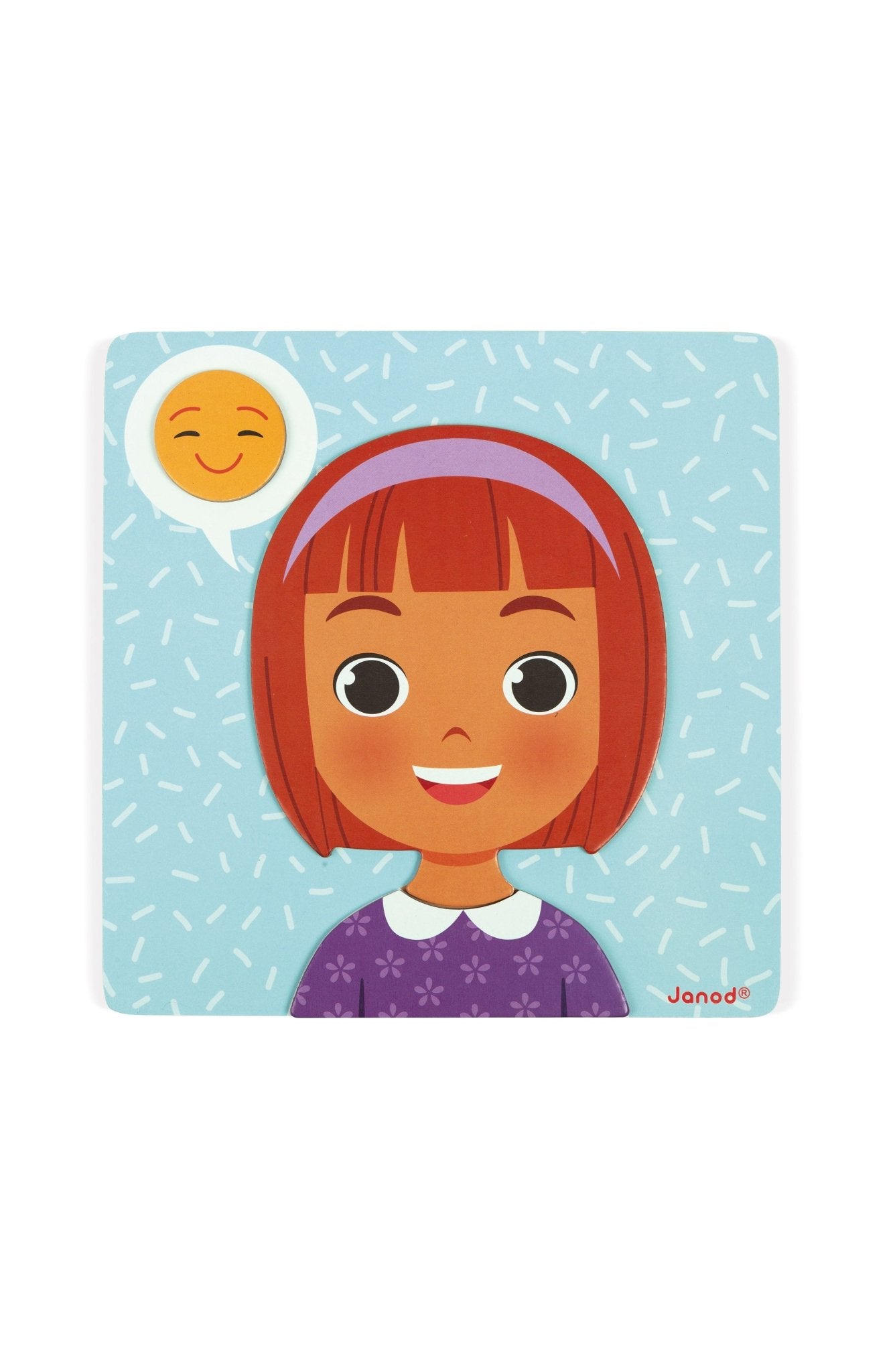 Jocuri şi Jucării educative - Joc educativ cu magneţi şi cartonaşe - Emoții, 2+ ani | Janod - 8
