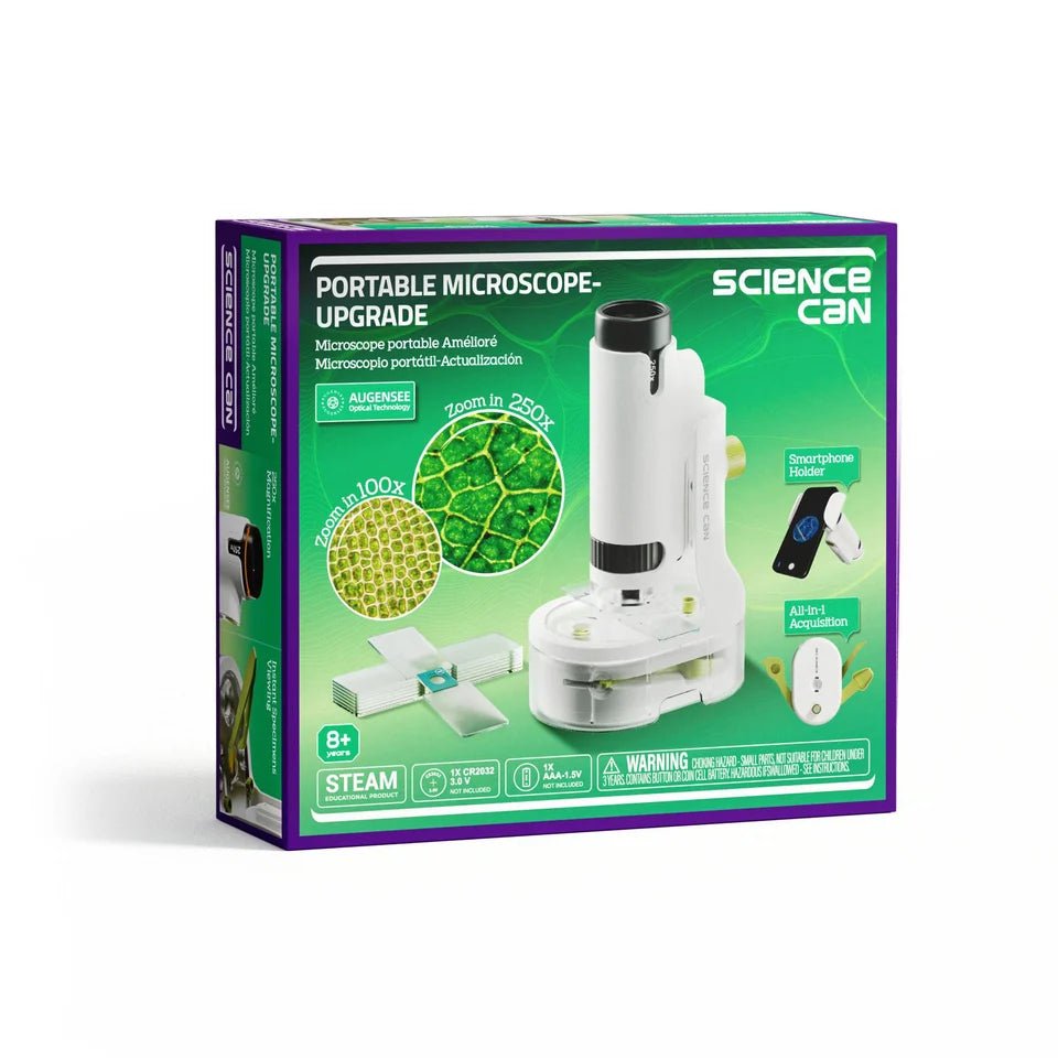 TopBright - Joc STEM Microscop 250, portabil, 8+ ani | TopBright-10