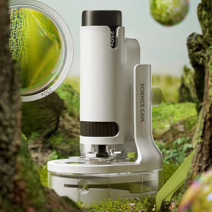TopBright - Joc STEM Microscop 250, portabil, 8+ ani | TopBright-5