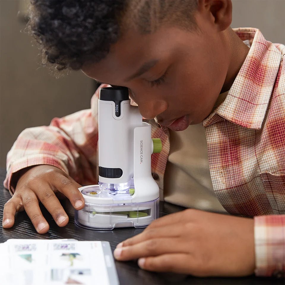 TopBright - Joc STEM Microscop 250, portabil, 8+ ani | TopBright-2
