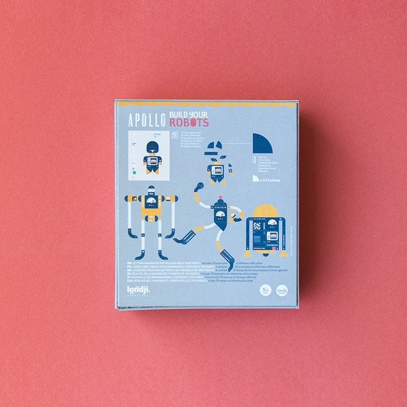 Joc de indemanare - Joc tangram Apollo compact | Londji - 4