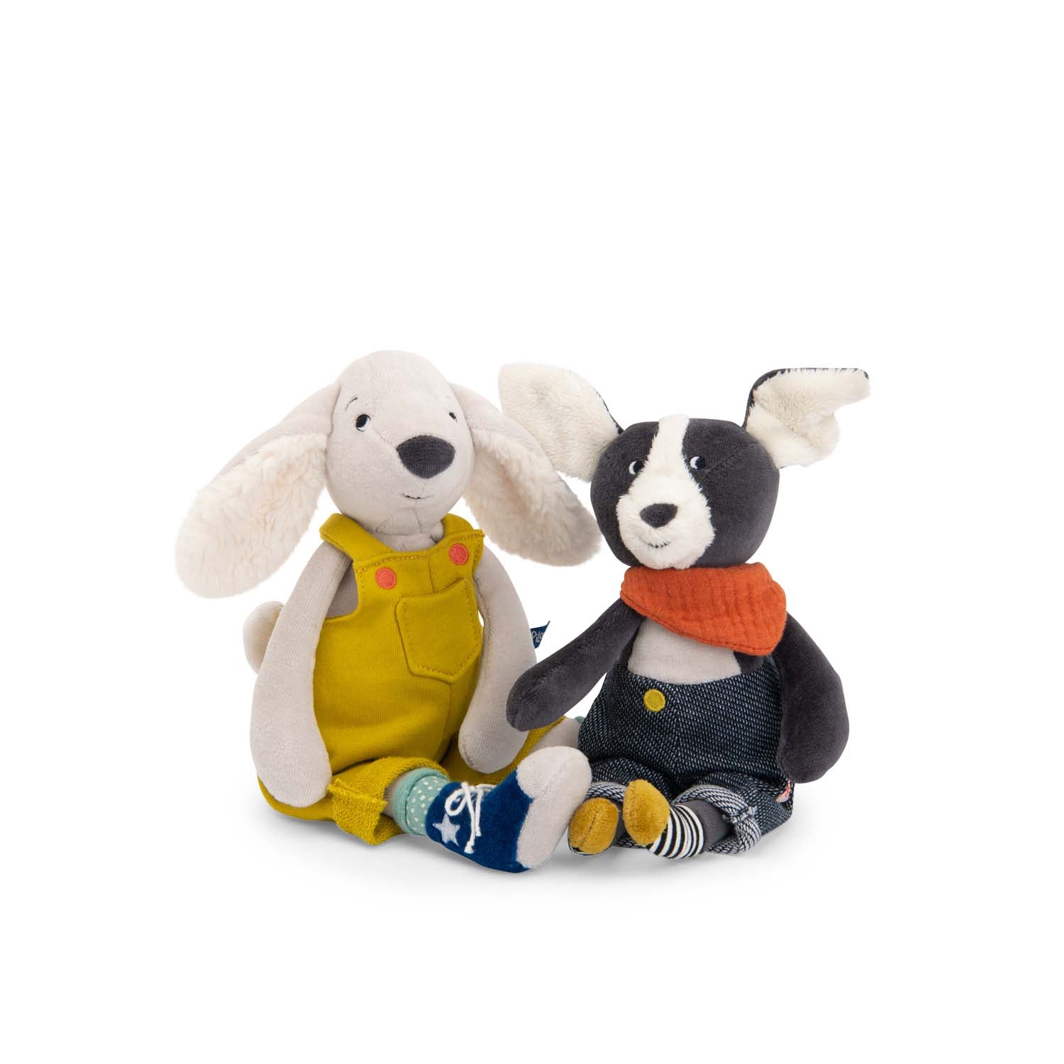 Jucarii de plus - Jucărie de pluş - Cățelul Pilou, Puce &amp; Pilou | Moulin Roty - 4