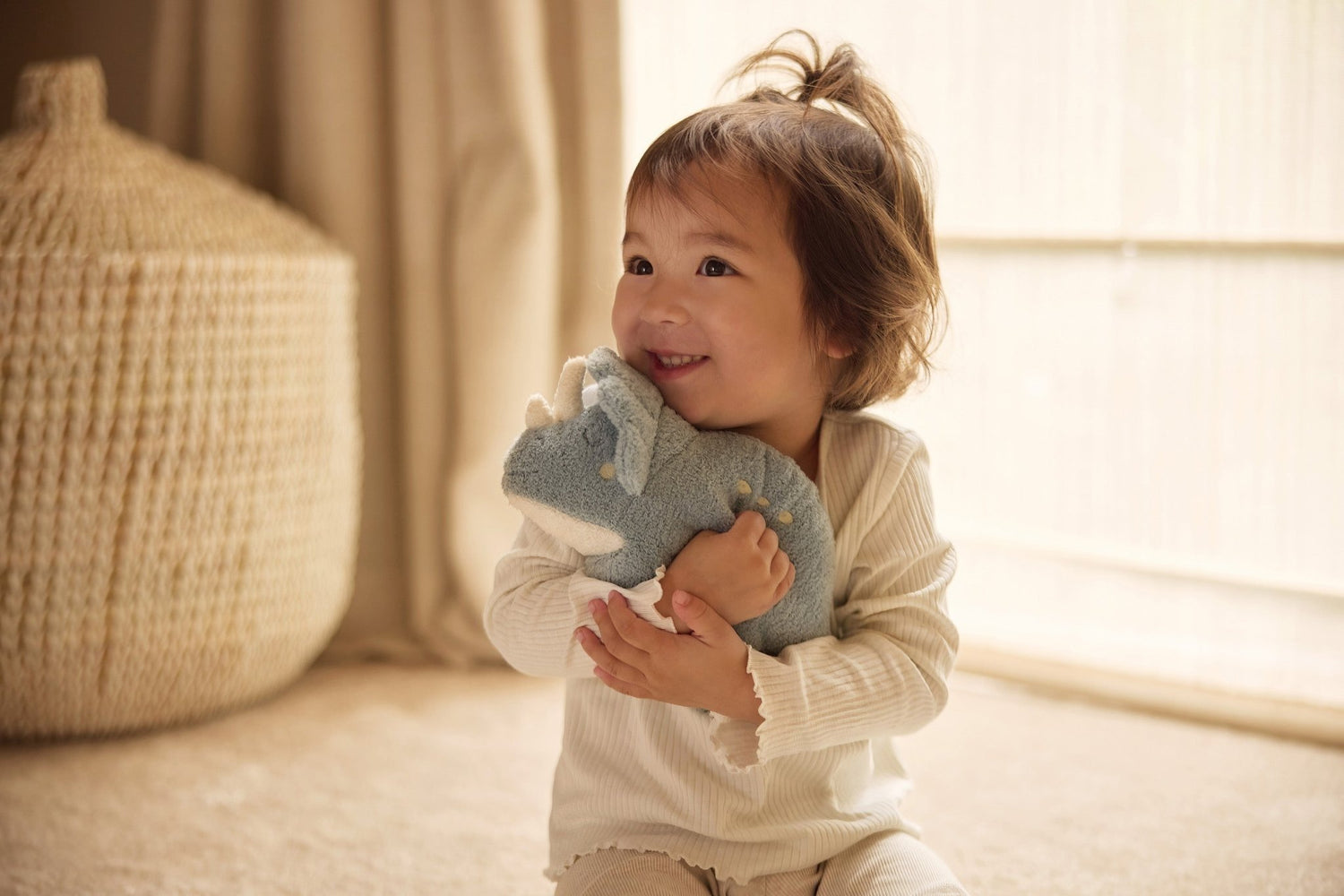 Jucării de pluş - Jucărie de pluş - Dinozaur, 0+ ani | Jollein - 2