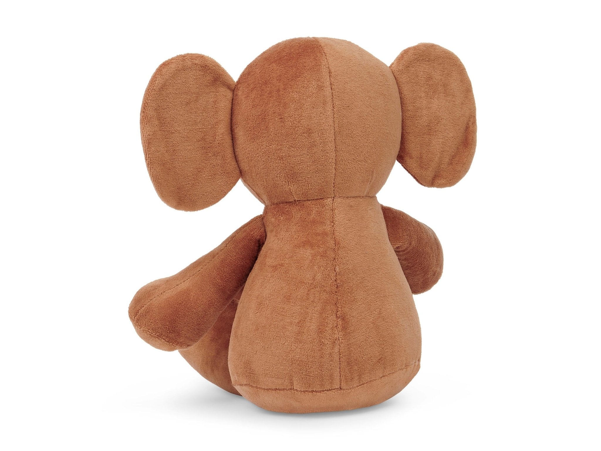Jucarii de plus - Jucărie de pluş, Elefant, Maro, 36cm, 0+ ani | Jollein - 6