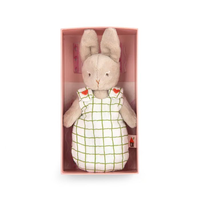 Jucării de pluş - Jucărie de pluş - Iepuraşul Nine Bebe &quot;Les Minouchkas&quot;, 1+ ani | Moulin Roty - 3