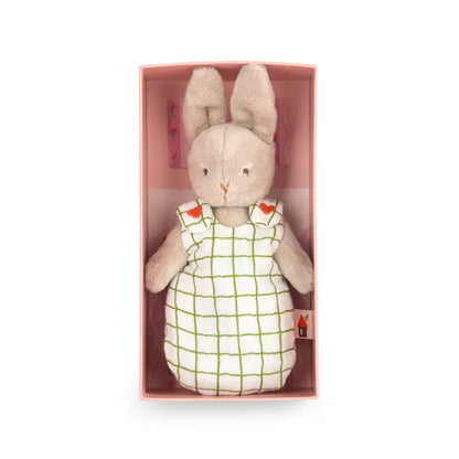 Jucării de pluş - Jucărie de pluş - Iepuraşul Nine Bebe &quot;Les Minouchkas&quot;, 1+ ani | Moulin Roty - 3
