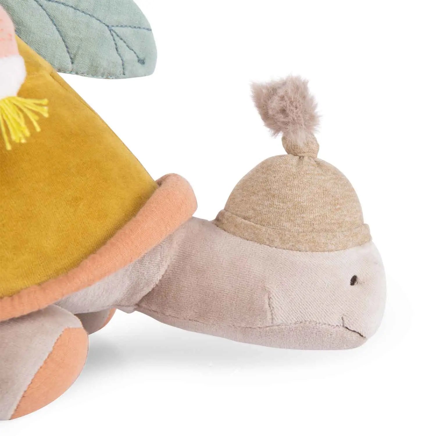 Jucărie de pluş Broasca ţestoasă gigantică "Trois petits lapins"| Moulin Roty - Moulin Roty - EmmaSiLuna.ro
