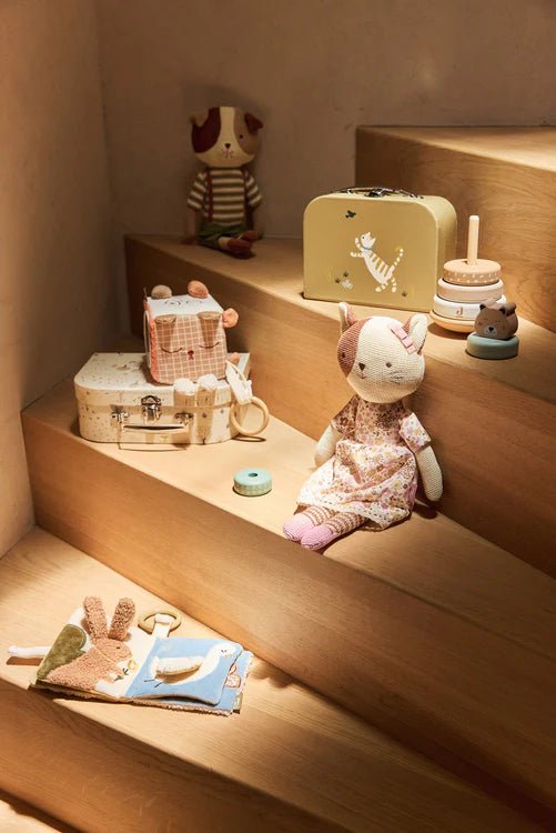 Jucării de pluş - Jucărie de pluş tricotată - Căţelul Mick, 0+ ani | Jollein - 11