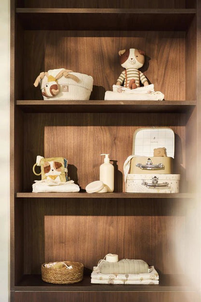 Jucării de pluş - Jucărie de pluş tricotată - Căţelul Mick, 0+ ani | Jollein - 12