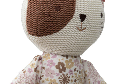 Jucării de pluş - Jucărie de pluş tricotată - Pisicuţa Jill, 0+ ani | Jollein - 3