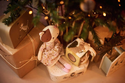 Jucării de pluş - Jucărie de pluş tricotată - Pisicuţa Jill, 0+ ani | Jollein - 6