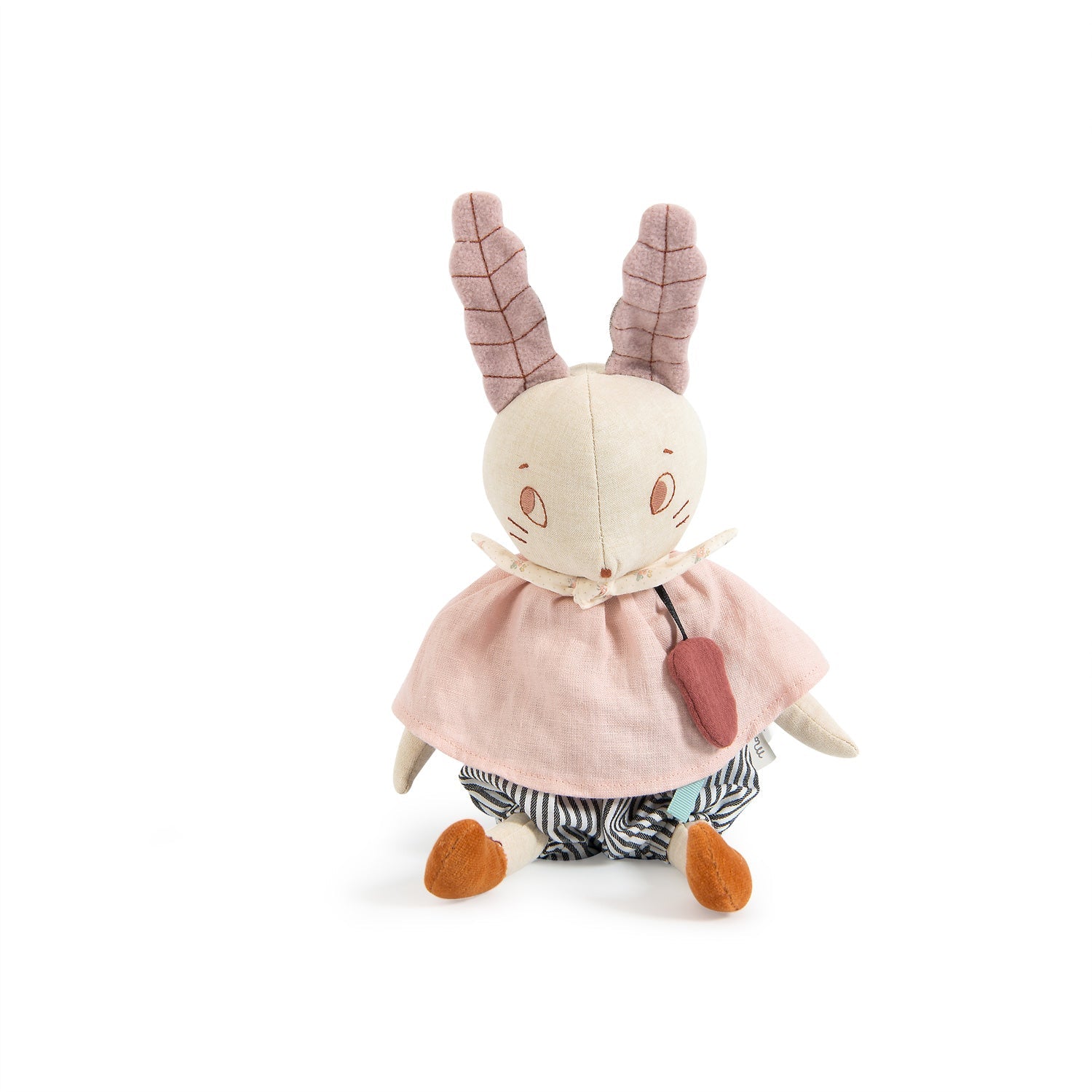 Jucării muzicale - Jucărie muzicală de pluş cu cutie detașabilă - Iepuraş Après la pluie, 0+ ani | Moulin Roty - 4
