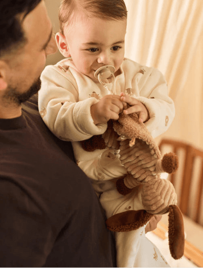 Păturică de confort - Jucărie păturică de confort bebe - Doudou Căţelul Diego, 0+ ani | Jollein - 7