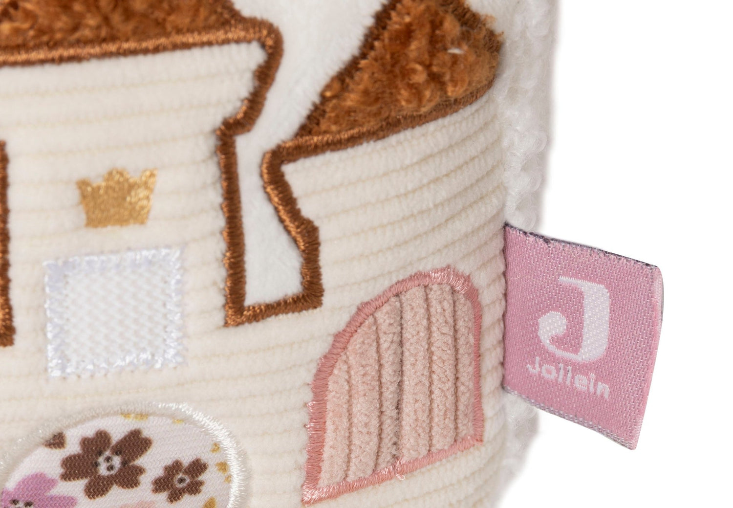 Jucării senzoriale - Jucărie senzorială triunghi cu activităţi - Flower Fairies, 0+ ani | Jollein - 6