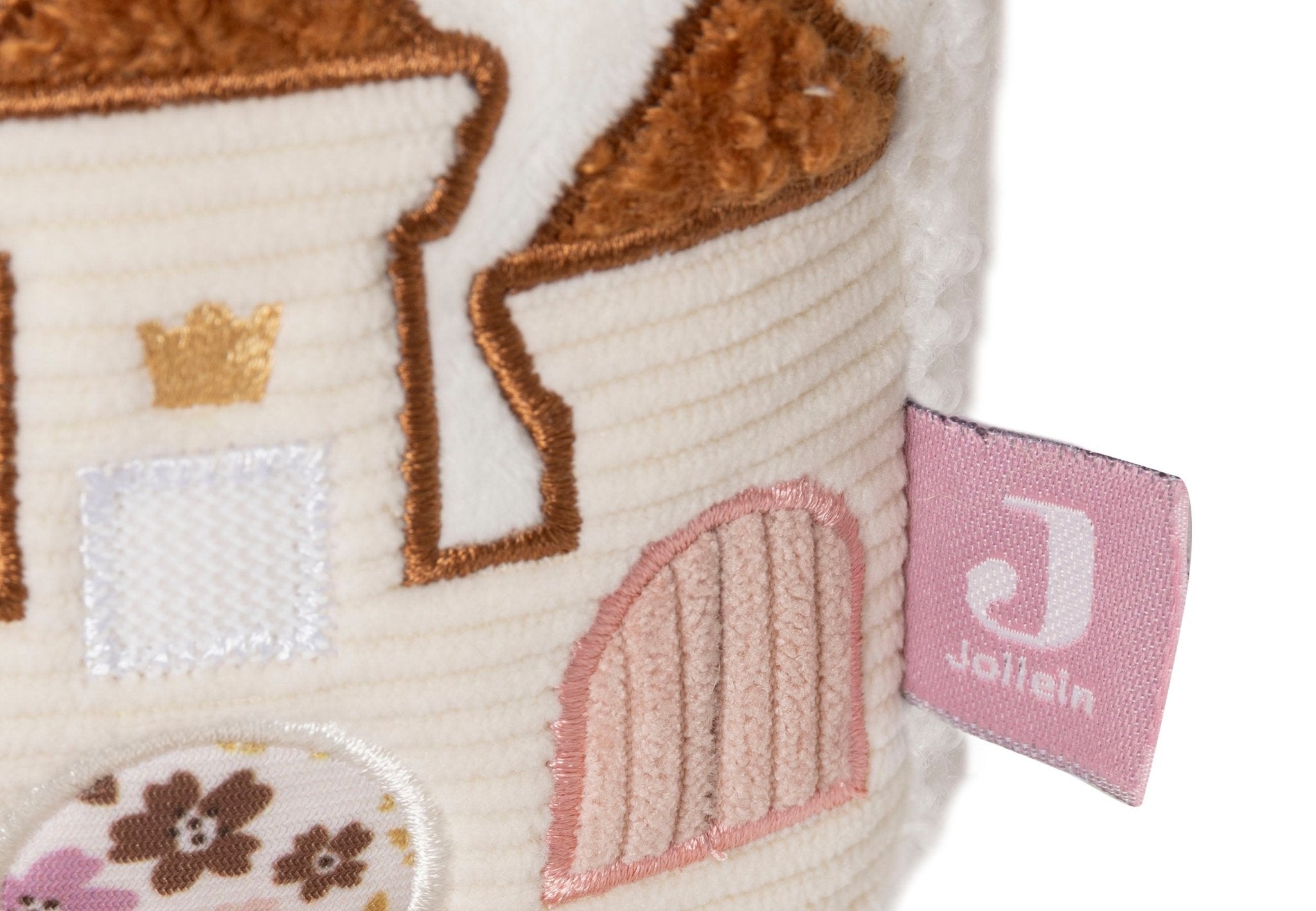 Jucării senzoriale - Jucărie senzorială triunghi cu activităţi - Flower Fairies, 0+ ani | Jollein - 6