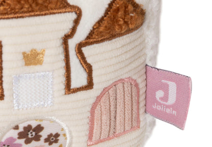 Jucării senzoriale - Jucărie senzorială triunghi cu activităţi - Flower Fairies, 0+ ani | Jollein - 6