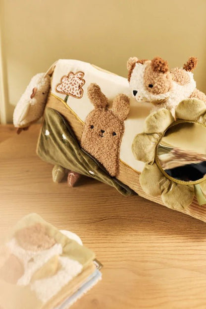 Jucării senzoriale - Jucărie senzorială triunghi cu activităţi - Tiny Park, 0+ ani | Jollein - 5