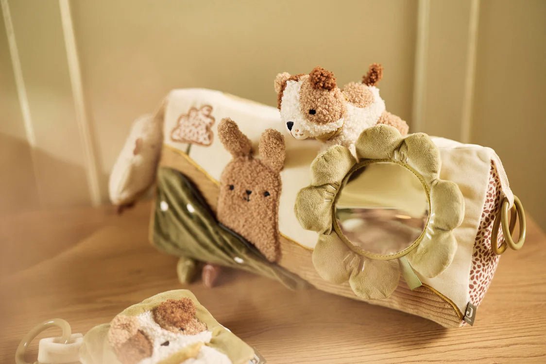 Jucării senzoriale - Jucărie senzorială triunghi cu activităţi - Tiny Park, 0+ ani | Jollein - 4