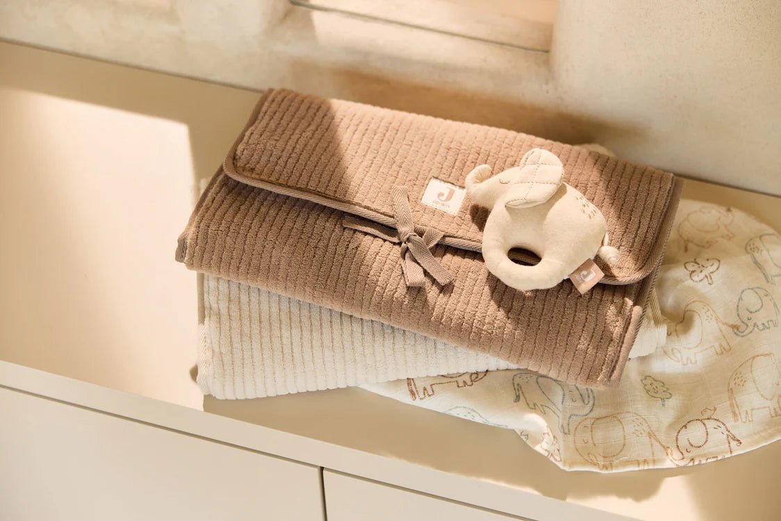 Jucării senzoriale - Jucărie zornăitoare pentru bebeluși – Elefant, 0+ ani | Jollein - 4