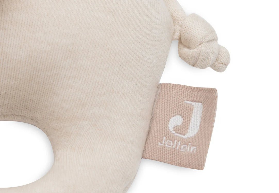 Jucării senzoriale - Jucărie zornăitoare pentru bebeluși – Elefant, 0+ ani | Jollein - 13