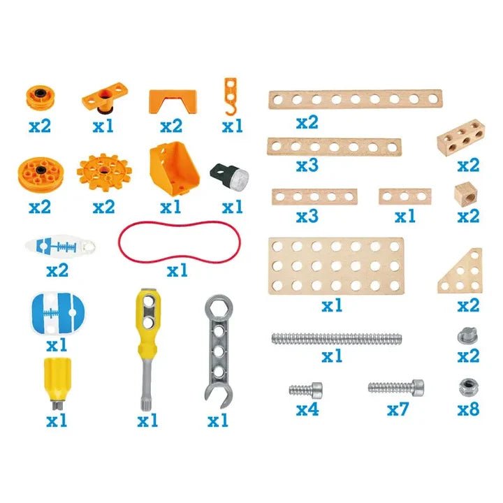 Hape - Kit de experimente de lux - Junior Inventor, 57 piese, 4+ ani | Hape-2