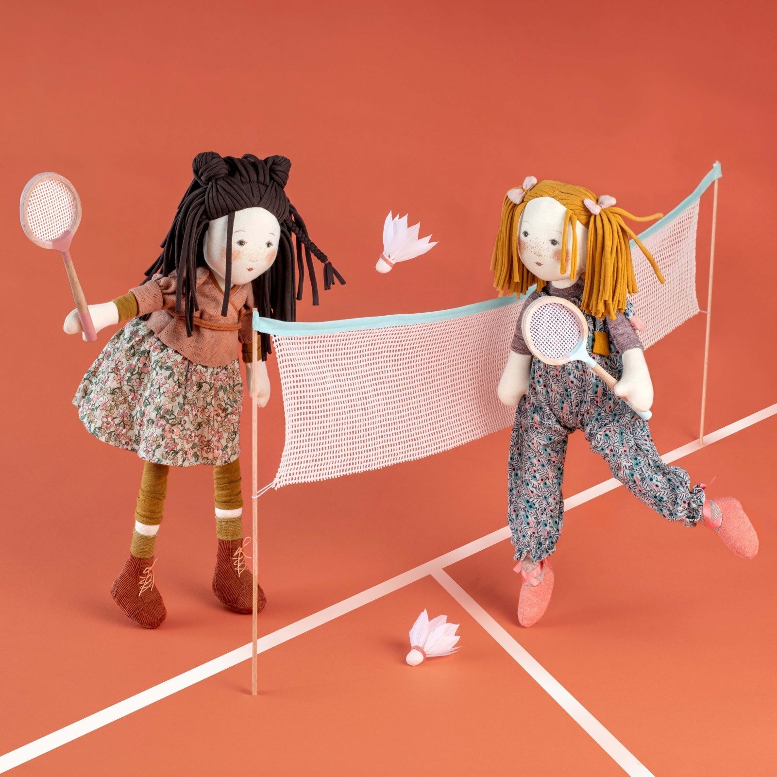 Jucării de pluş - Păpușa Violette - Les Rosalies, 45 cm, 1+ ani | Moulin Roty - 3