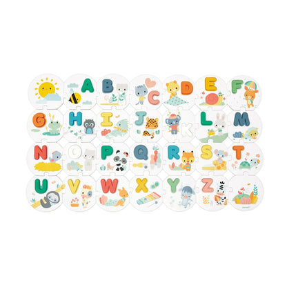 Puzzle - uri - Puzzle alfabet, cu litere din lemn, 2+ ani | Janod - 7