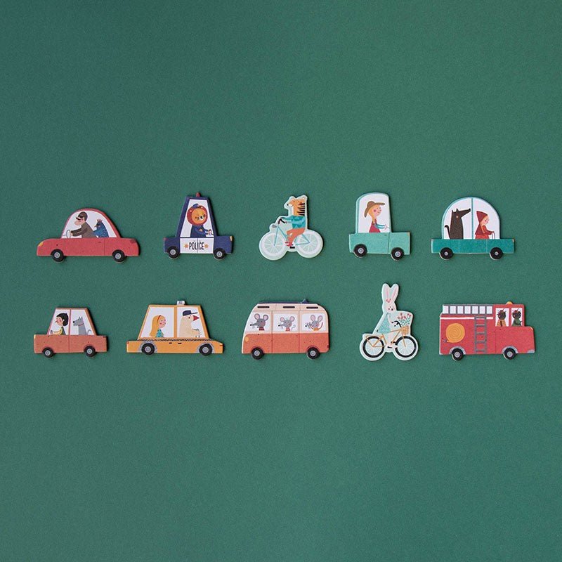 Puzzle - uri - Puzzle de observaţie - În călătorie, 24 piese, 3+ ani | Londji - 7