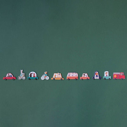Puzzle - uri - Puzzle de observaţie - În călătorie, 24 piese, 3+ ani | Londji - 8