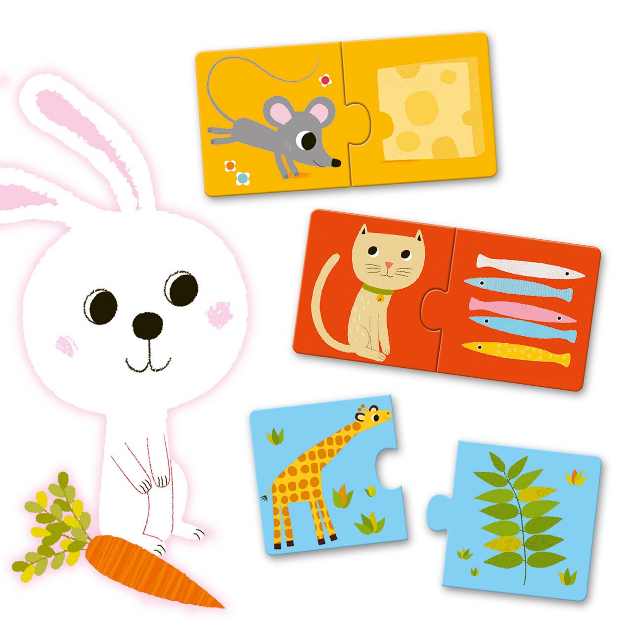 Puzzle - Puzzle duo La masa, 20 piese, 2+ ani | Djeco - 2