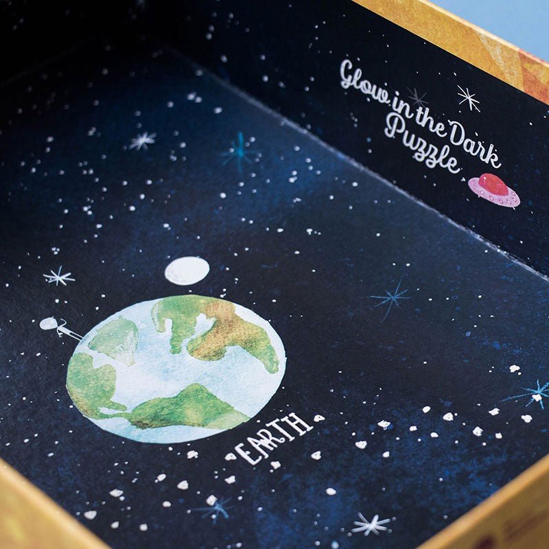 Puzzle fluorescent pentru copii "Descoperă Cosmosul" | Londji - Londji - EmmaSiLuna.ro