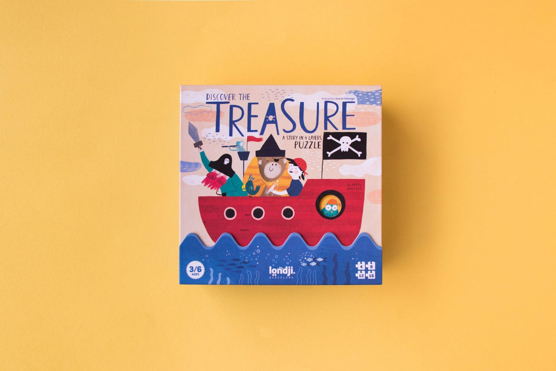 Joc de strategie - Puzzle Găseşte comoara | Londji - 8