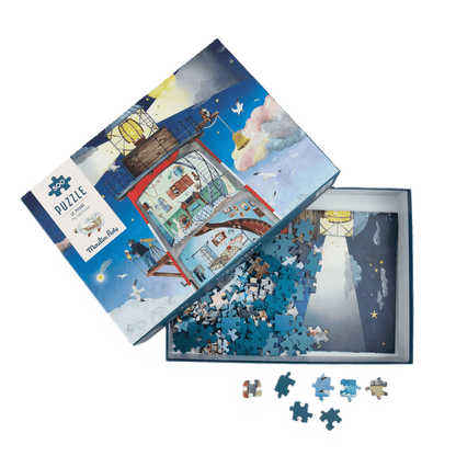 Puzzle - uri - Puzzle pentru copii - Farul, 500 piese, 8+ ani | Moulin Roty - 4