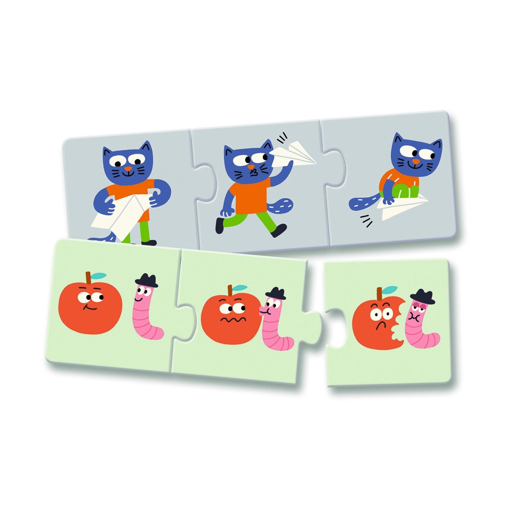 Puzzle - uri - Puzzle trio - Poveşti, 3+ ani | Djeco - 2