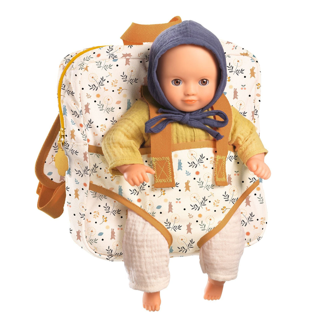 Ghiozdane şi borsete - Rucsac pentru fete cu port bebe, 3+ ani | Djeco - 2