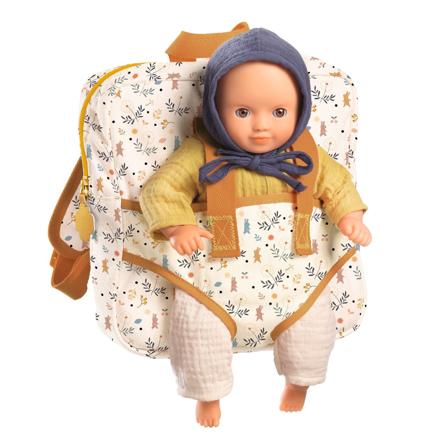 Ghiozdane şi borsete - Rucsac pentru fete cu port bebe, 3+ ani | Djeco - 2
